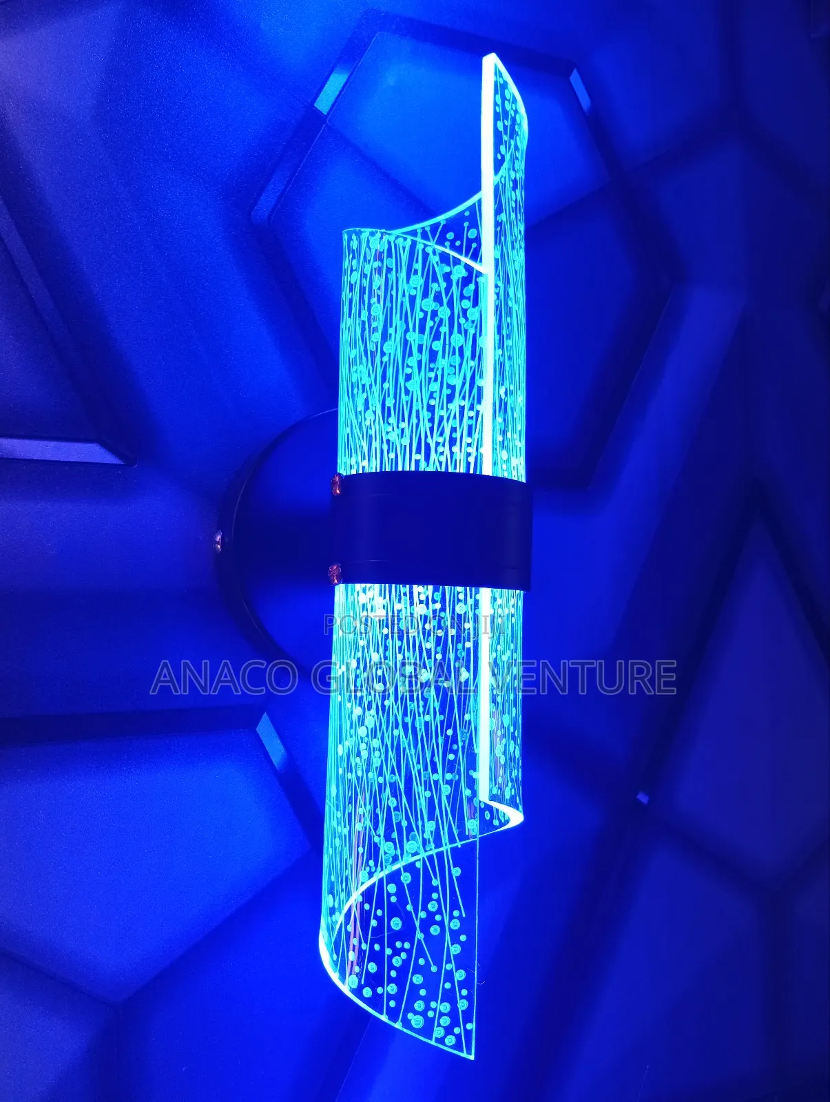 Modern Wall Bracket Led 3 Colour's Light Black Body