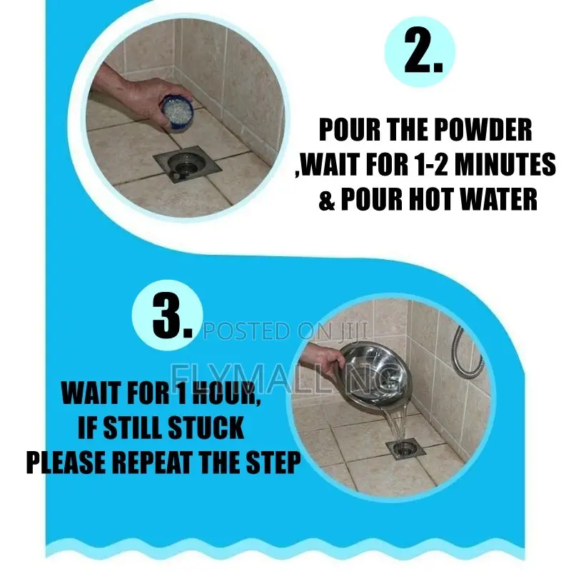 Powerful Pipeline Effective Clog Remover Powder For Toilet Sink