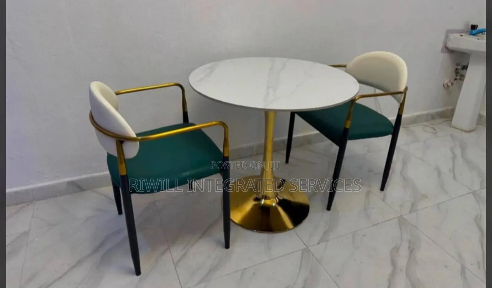 Table With Side Stool Two