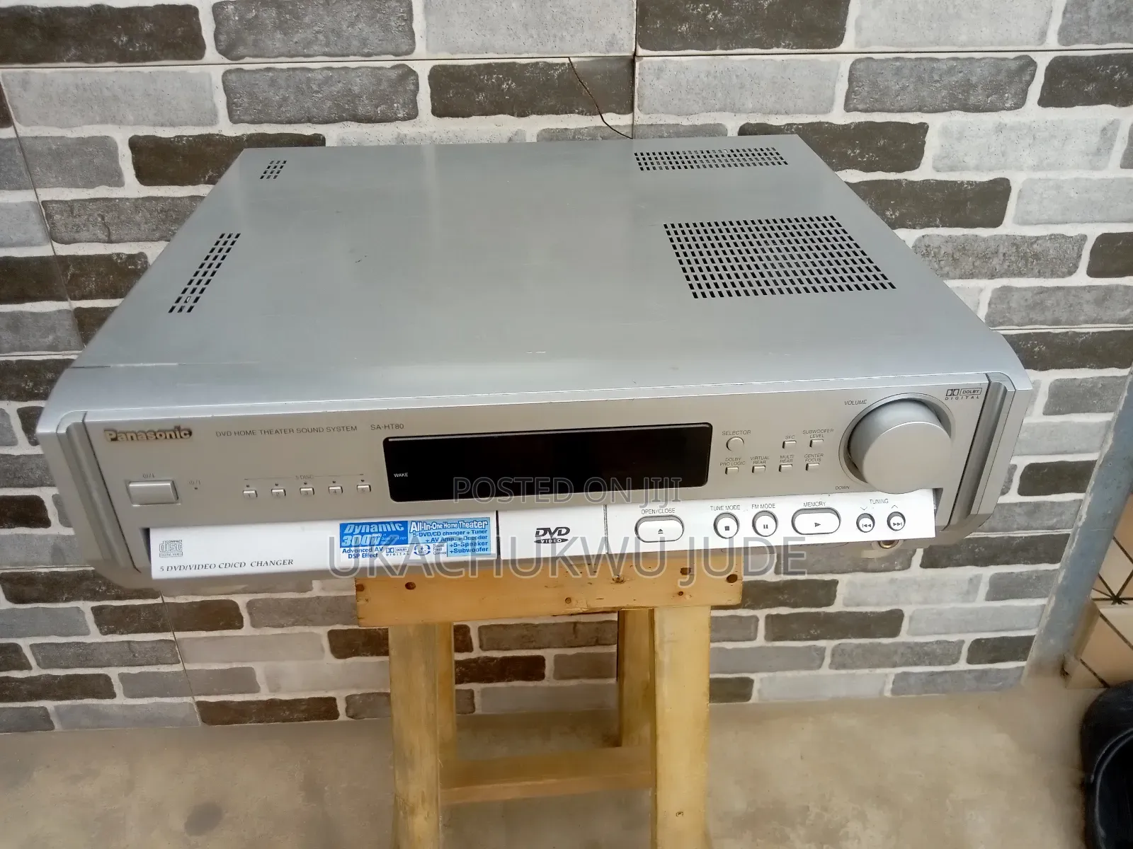 Panasonic Home Theater Engine Sa-Ht80 Surround
