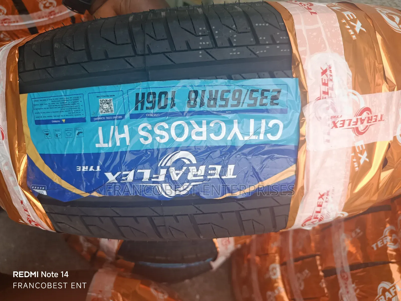 235/65r18 Teraflex Tire
