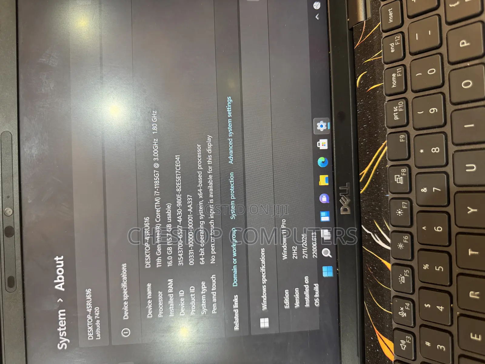 Laptop Dell Latitude 7420 16GB Intel Core i7 SSD 512GB