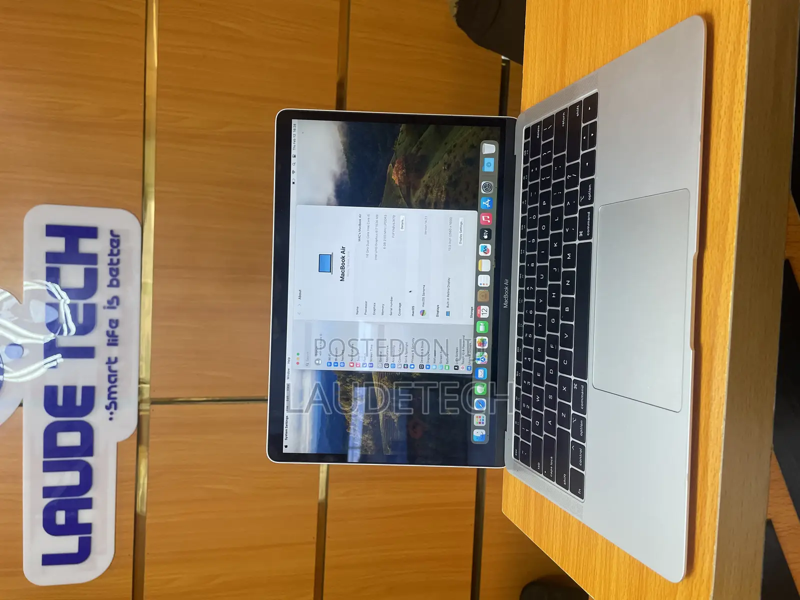 Laptop Apple MacBook Air 2018 8GB Intel Core I5 SSD 256GB