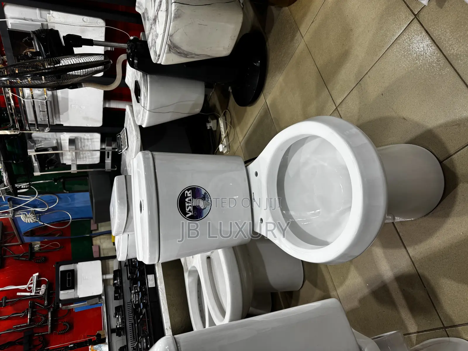 Complete Set Toilet Seat With With Basin and Stand