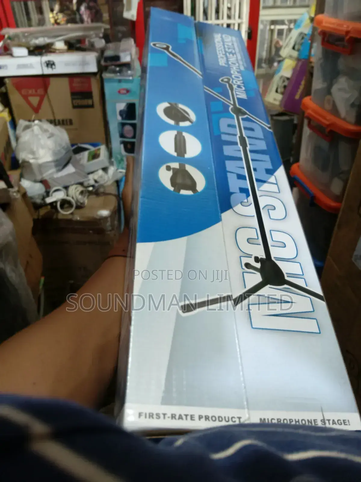Professional Tripod Leg Adjustable Microphone Stand