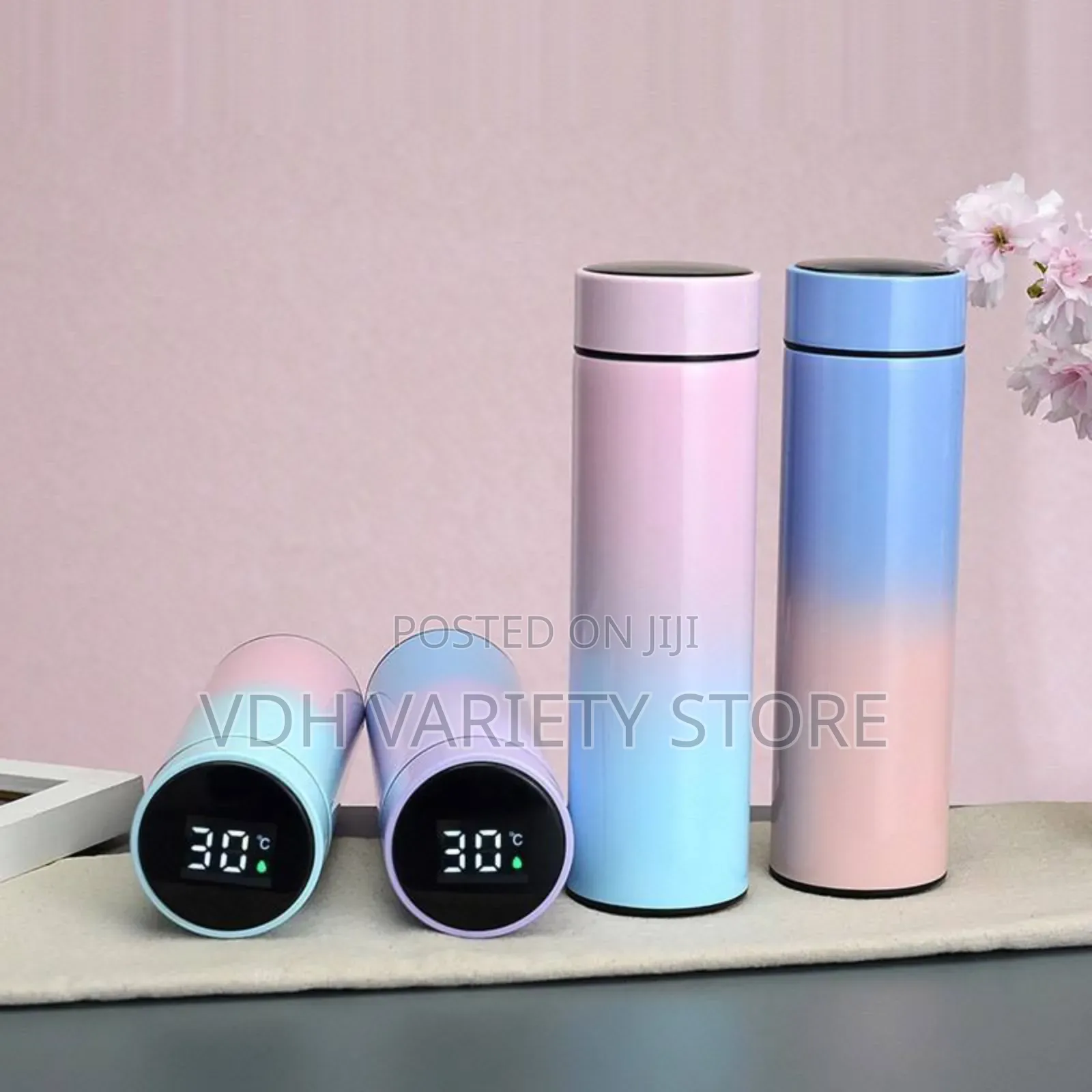 Two Toned Temperature Flask/Mug