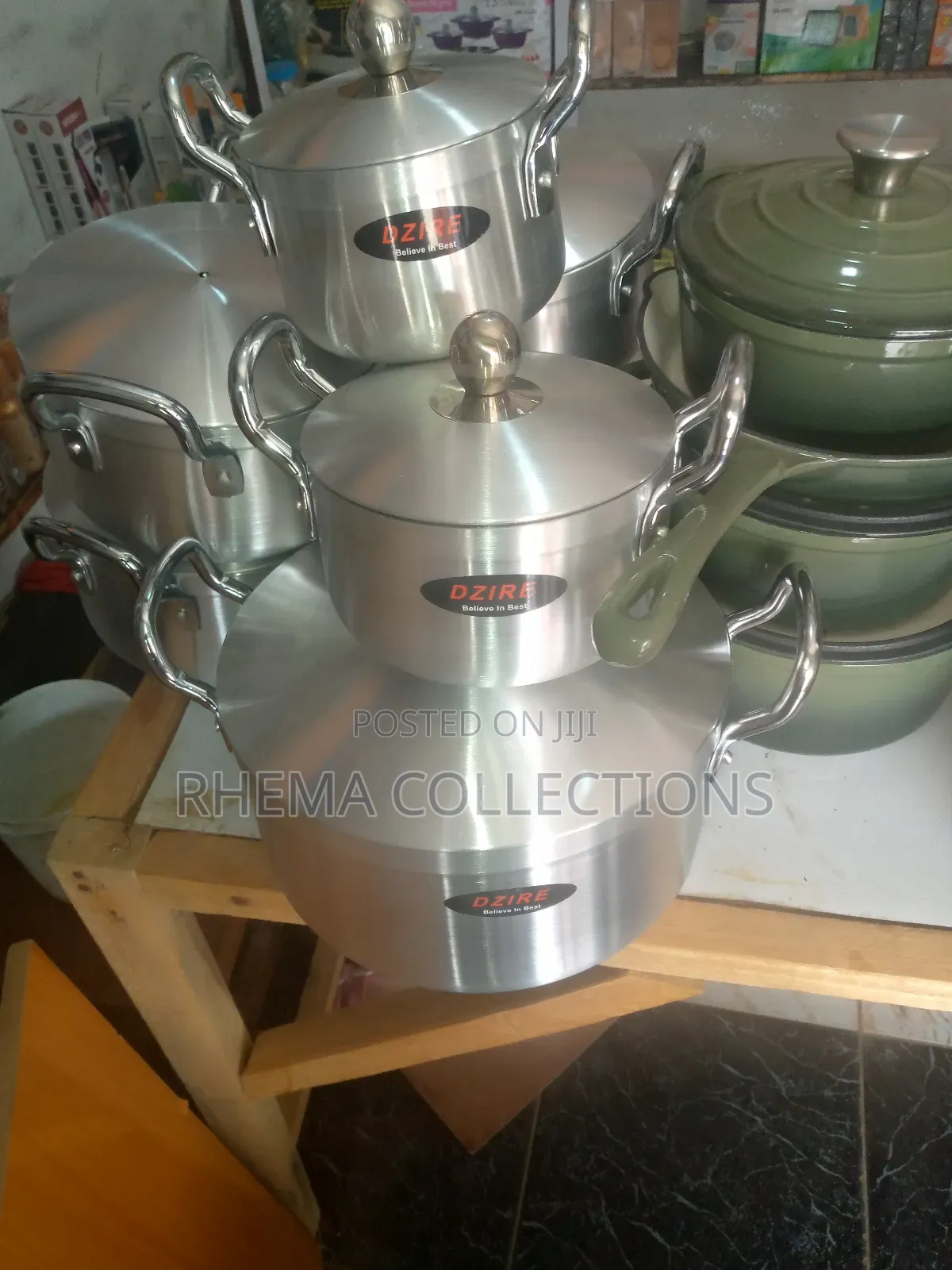 7pcs (Dzire) Quality Aluminium Pot