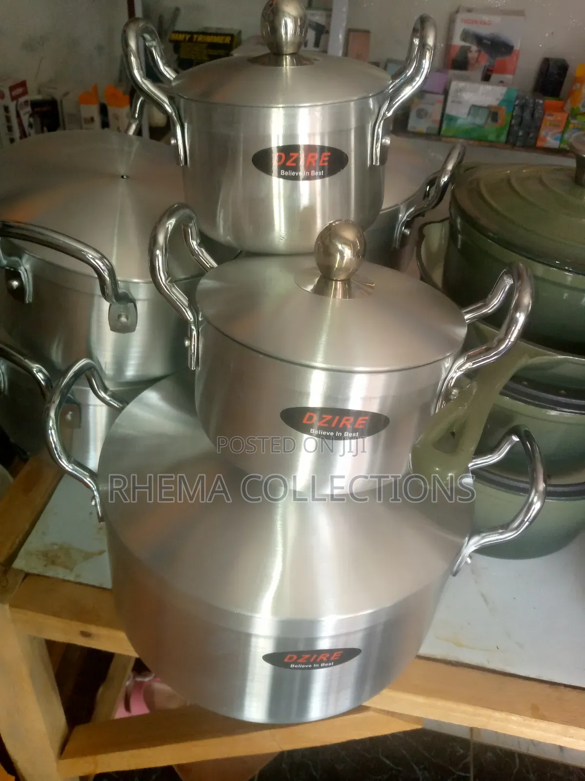 7pcs (Dzire) Quality Aluminium Pot