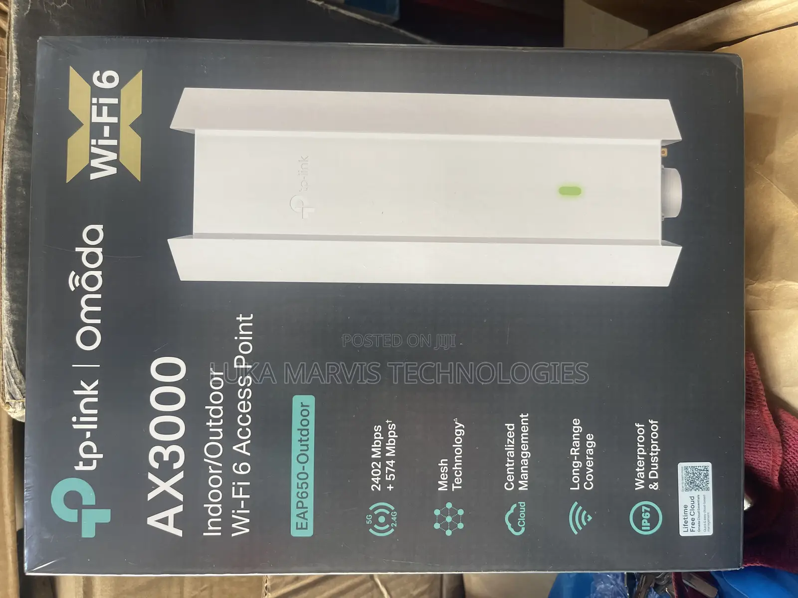 Eap650 /Ax3000 Indoor/Outdoor Wifi 6 Access Point