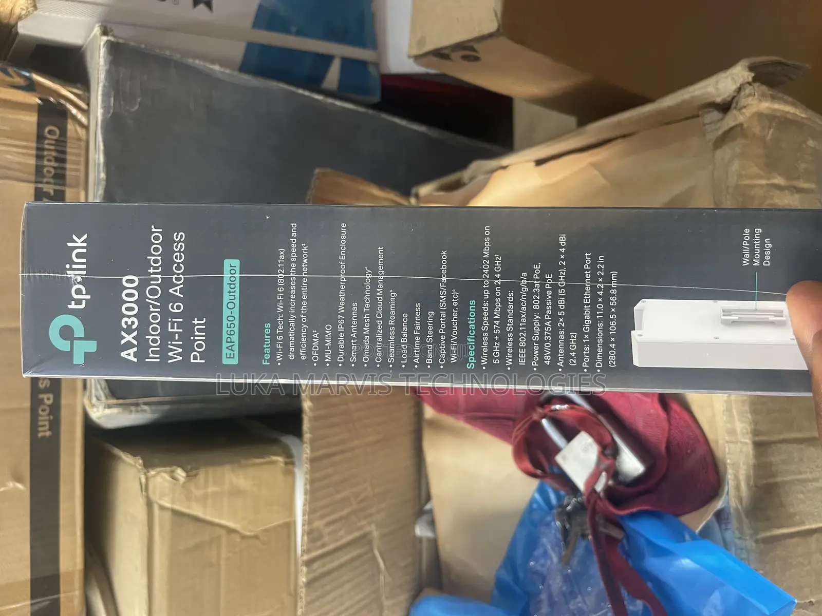 Eap650 /Ax3000 Indoor/Outdoor Wifi 6 Access Point