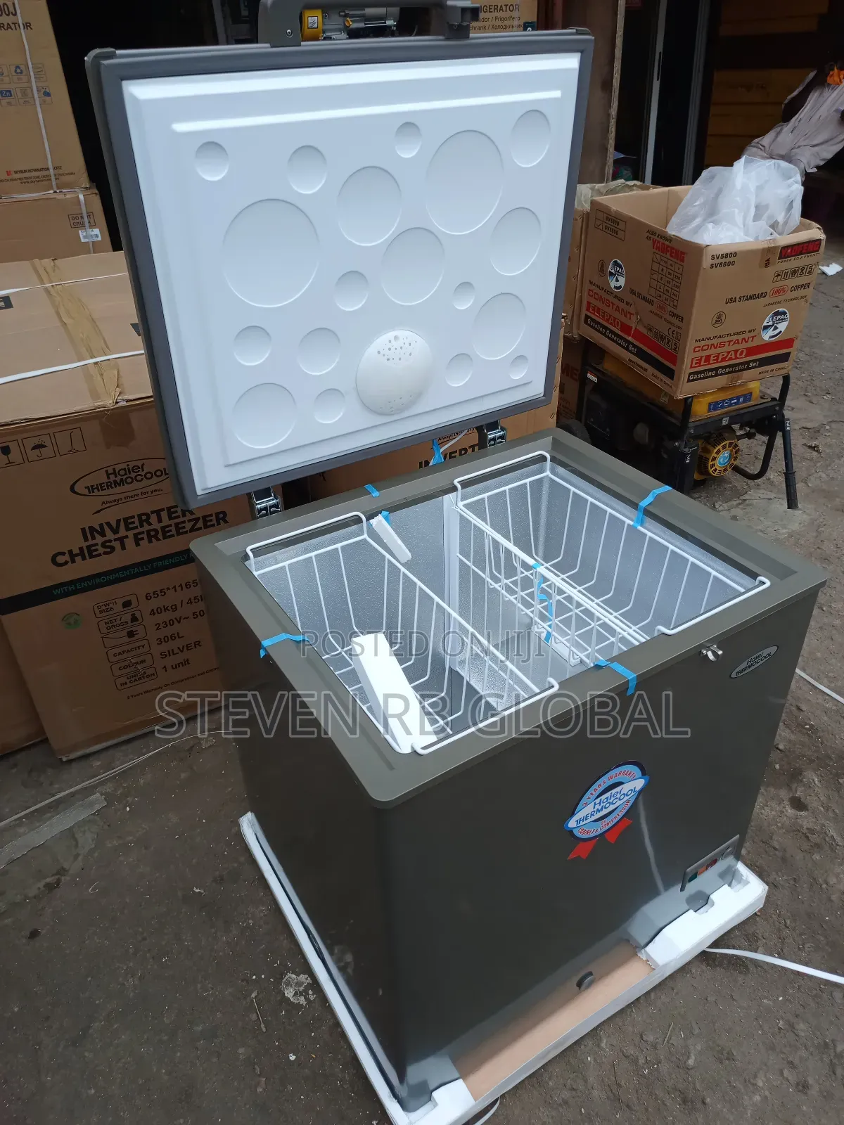 Haier Thermocool 219 Litres Inverter Chest Freezer | HTF-219is R6 SLV