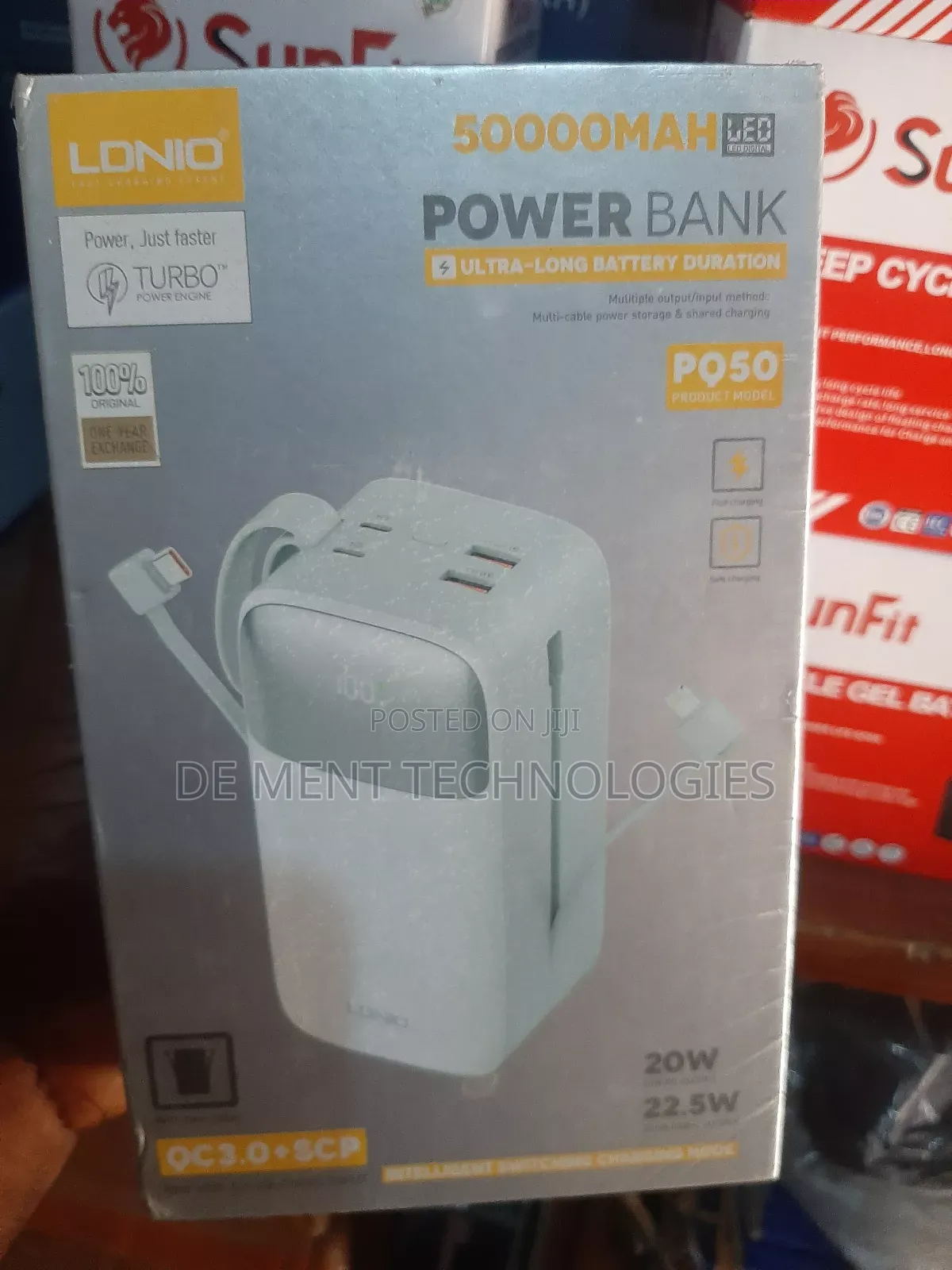 Ldnio 50,000mah Powerbank P50