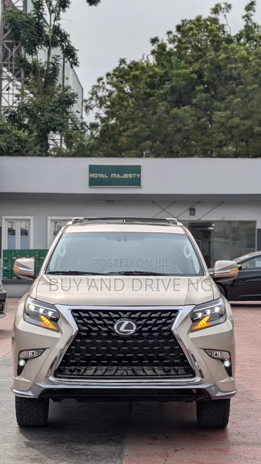 Lexus GX 460 Premium 2012 Gold
