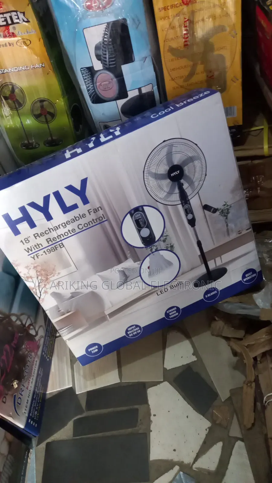 Hyly Rechargeable Fan 18inch