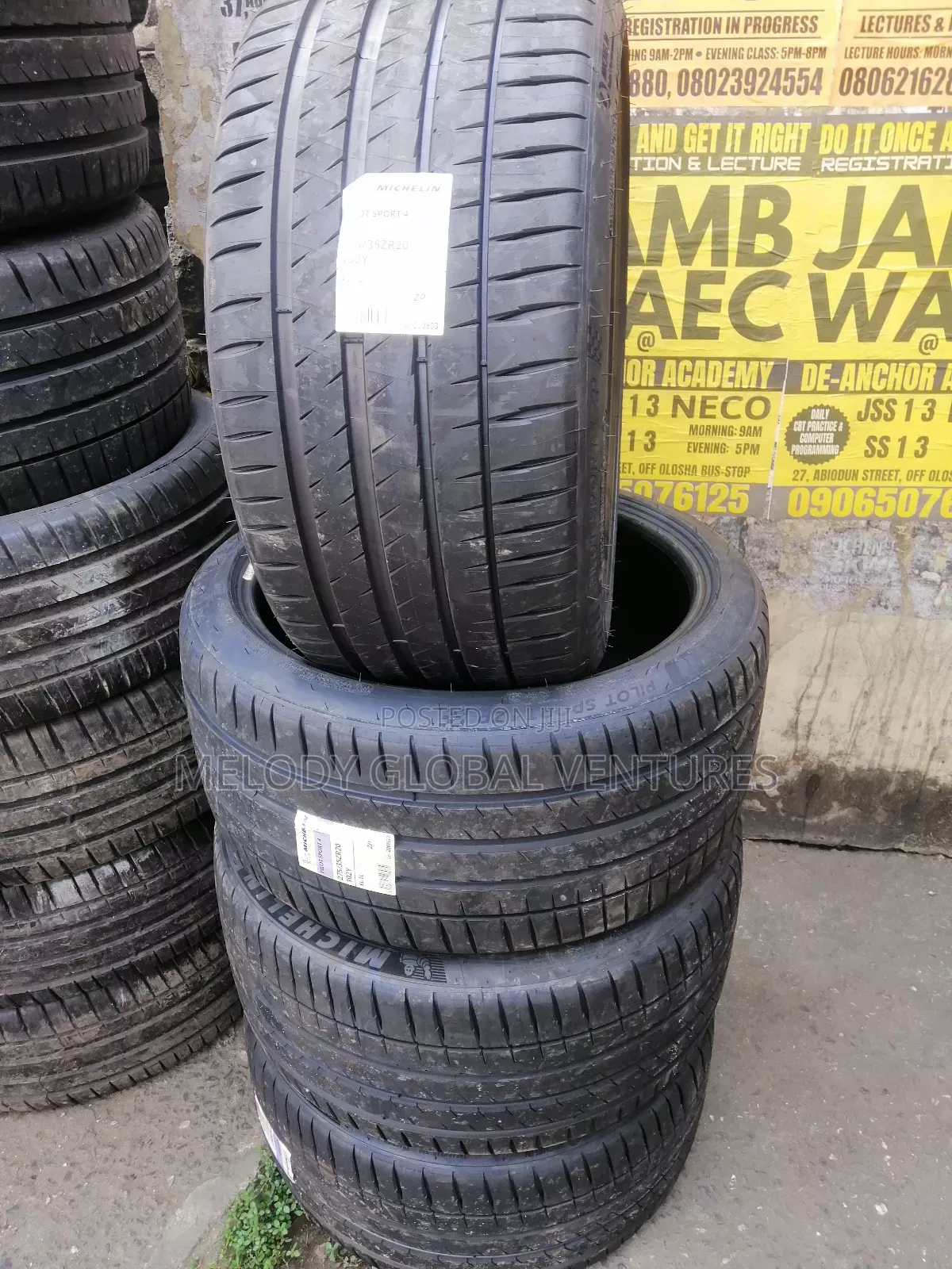 275/35r20 Michelin Tires