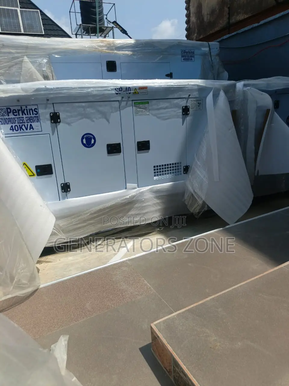 40kva Perkins Power Diesel Generator Enclosure Type