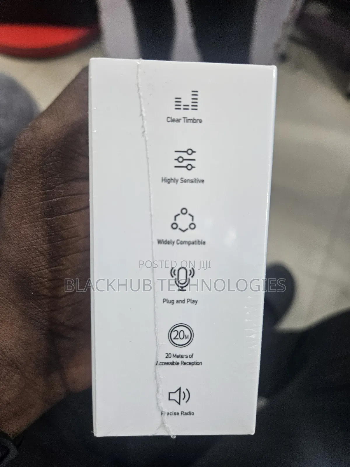 Wireless Magnetic Microphone With Powerbank Case Noise Cancellation