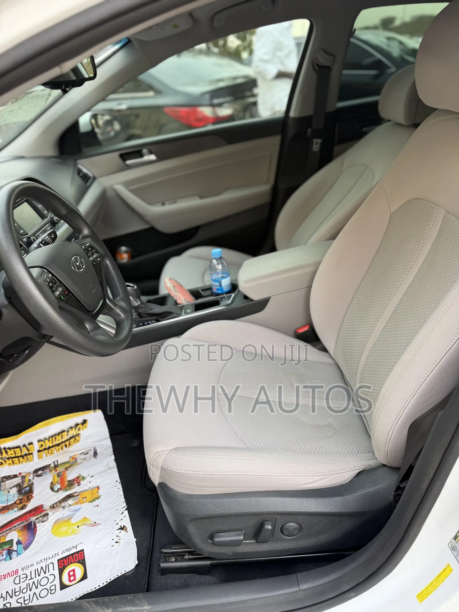 Hyundai Sonata Eco 4dr Sedan (1.6L 4cyl Turbo 7AM) 2015 White