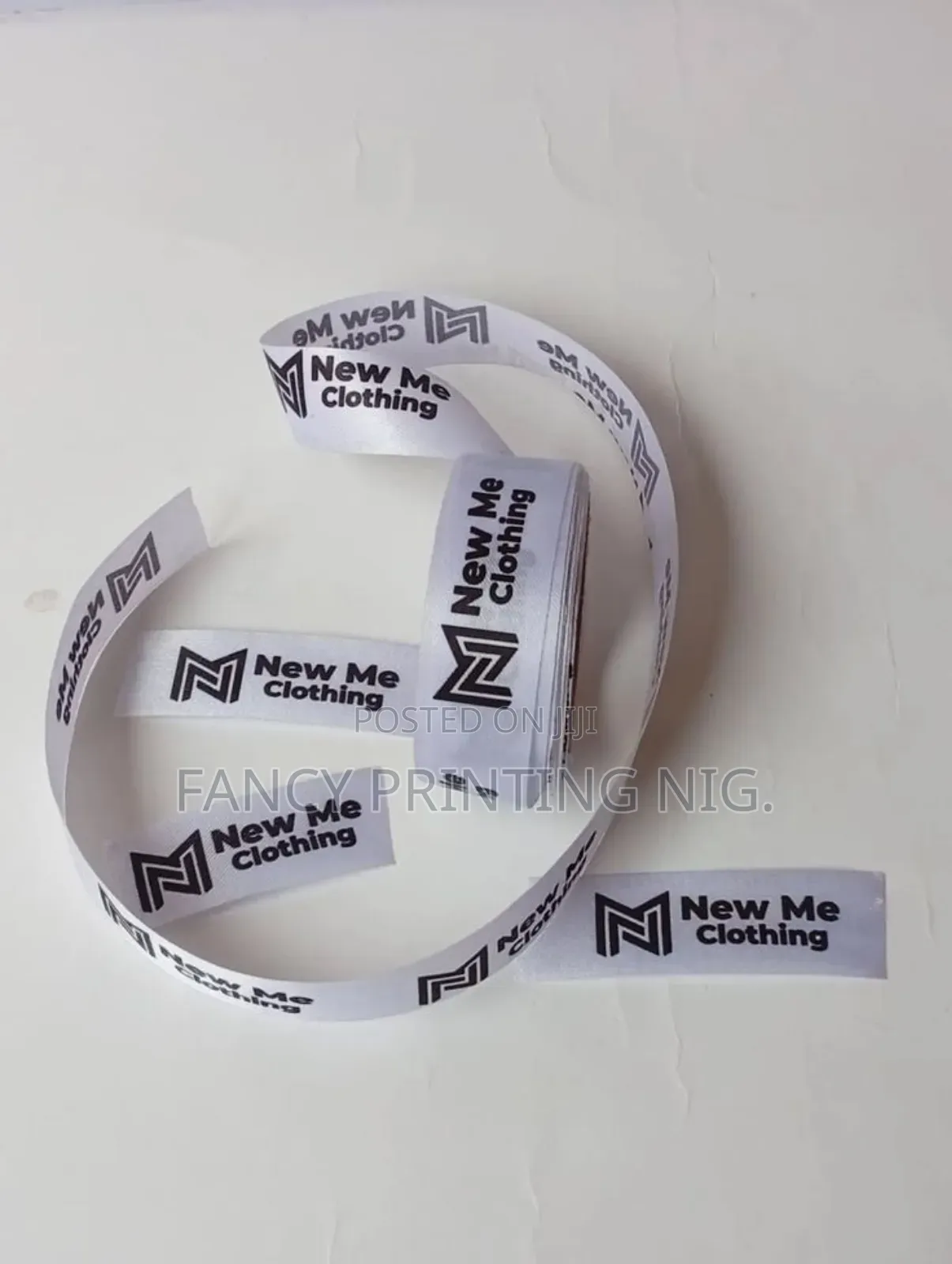 Custom Satin Fabric Labels With Logo – Clothing Brand Tags