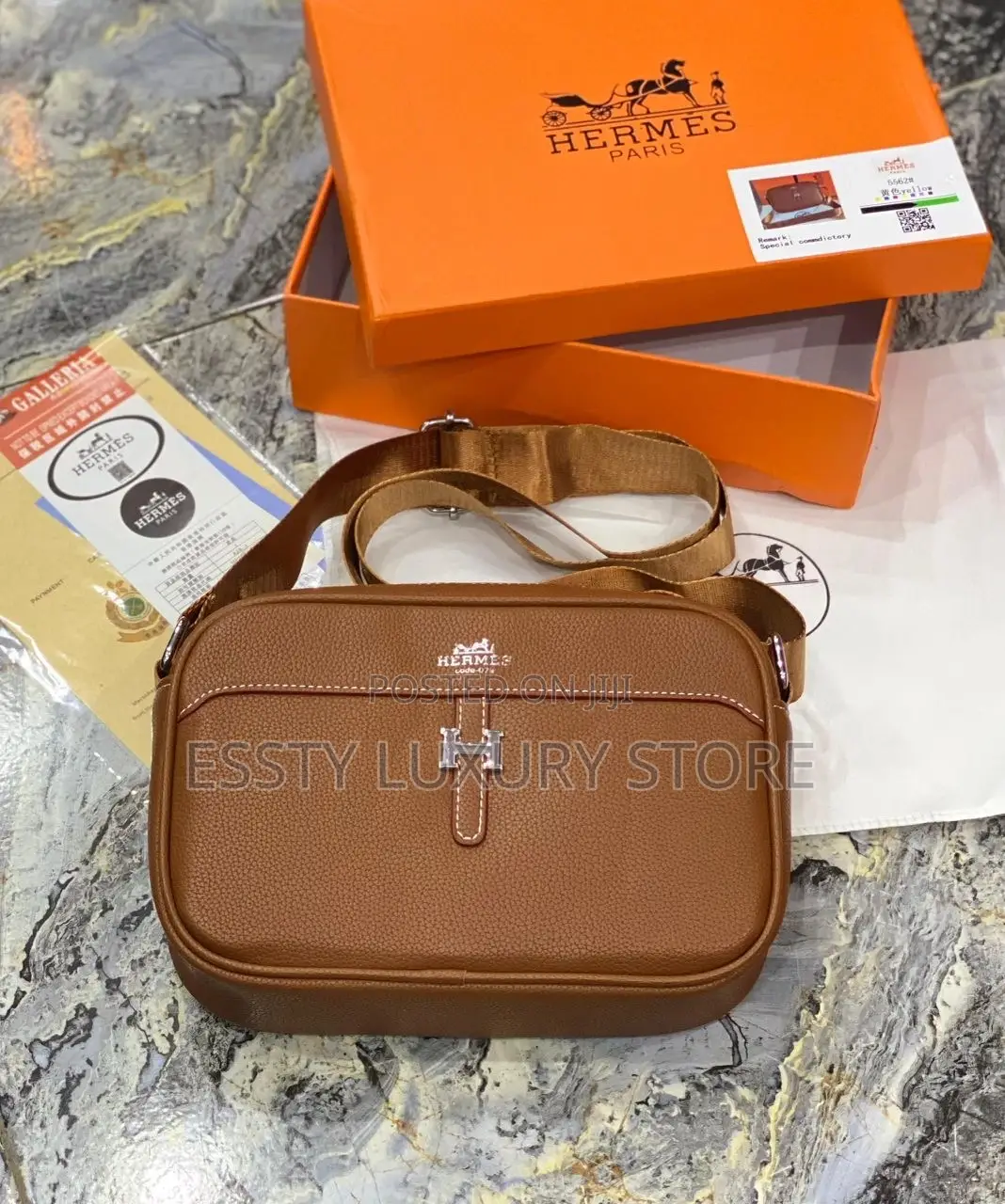 Hermes Top Quality Unisex Shoulder Cross Bag