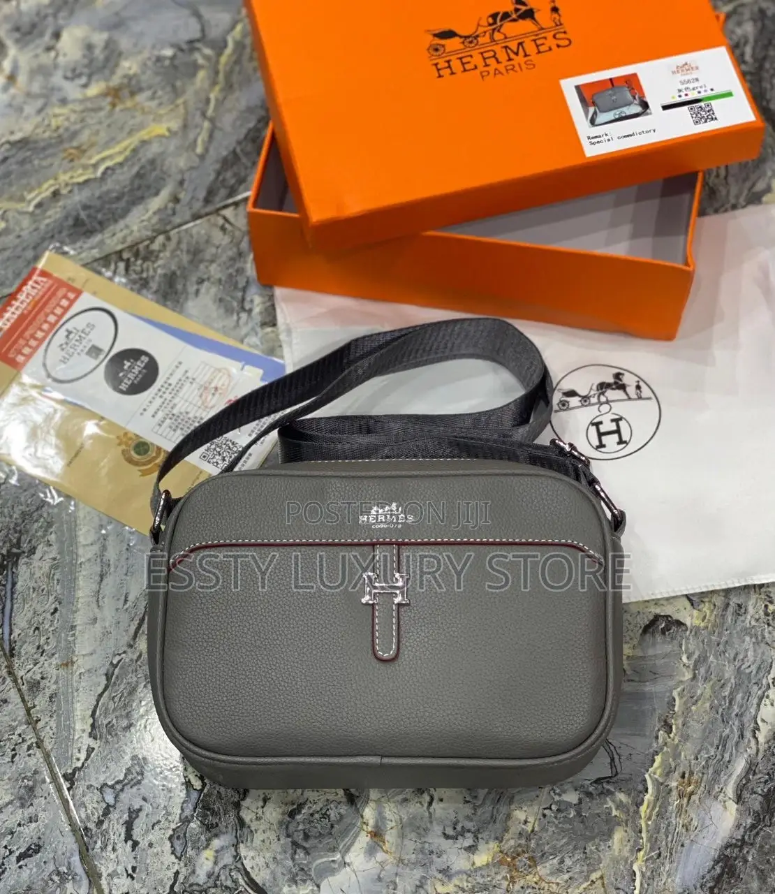 Hermes Top Quality Unisex Shoulder Cross Bag