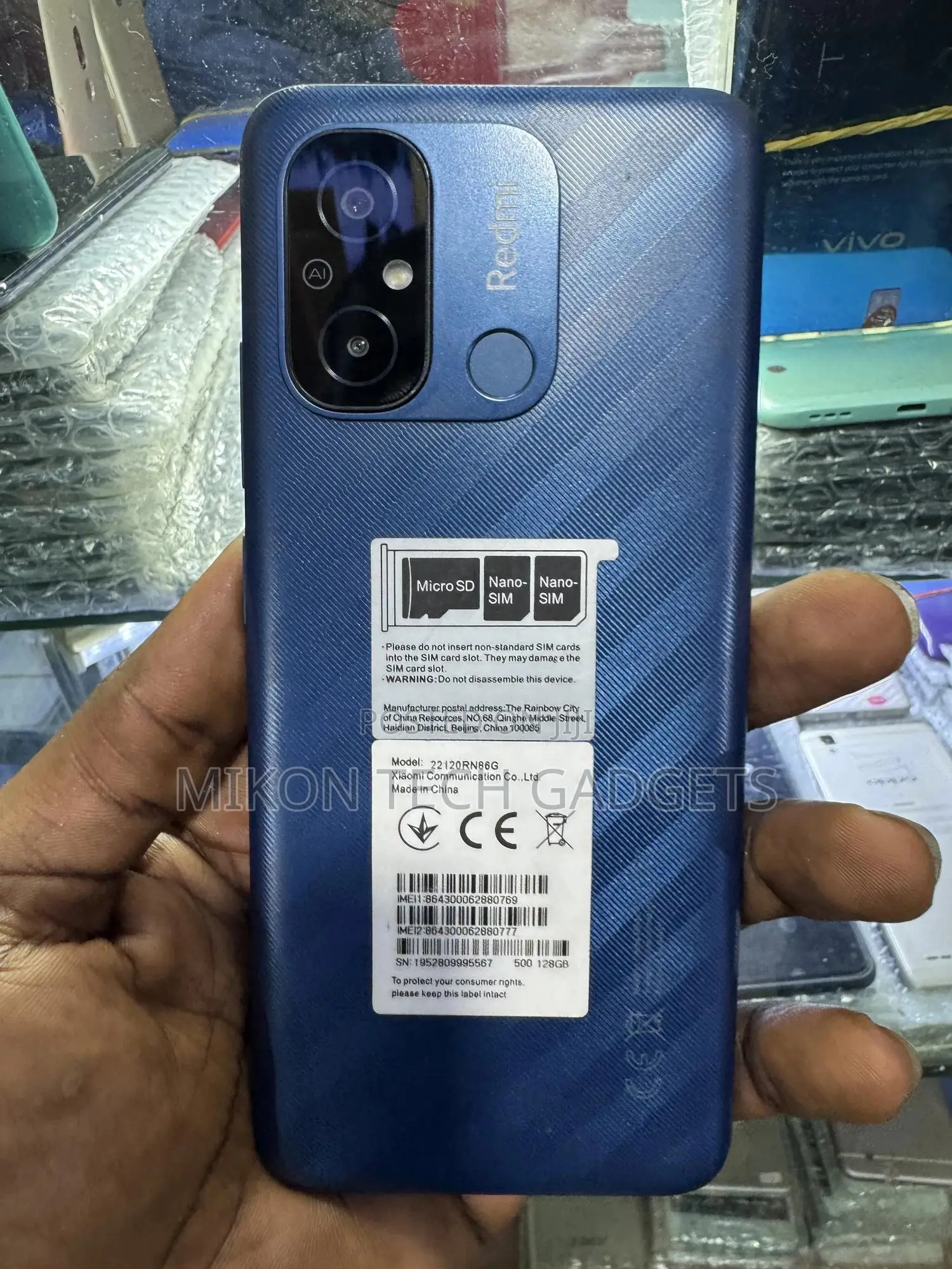 Xiaomi Redmi 12C 128 GB Blue