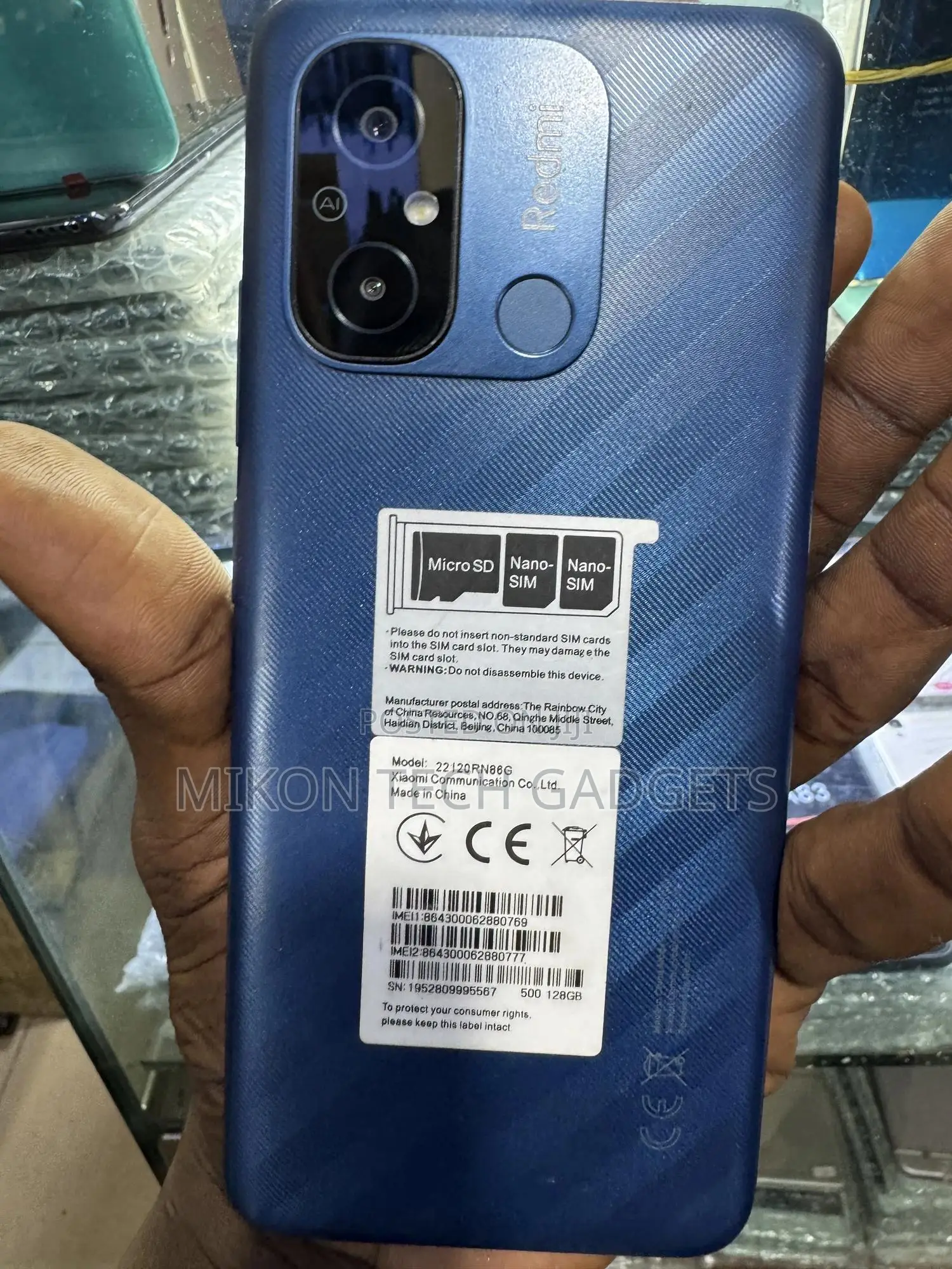 Xiaomi Redmi 12C 128 GB Blue