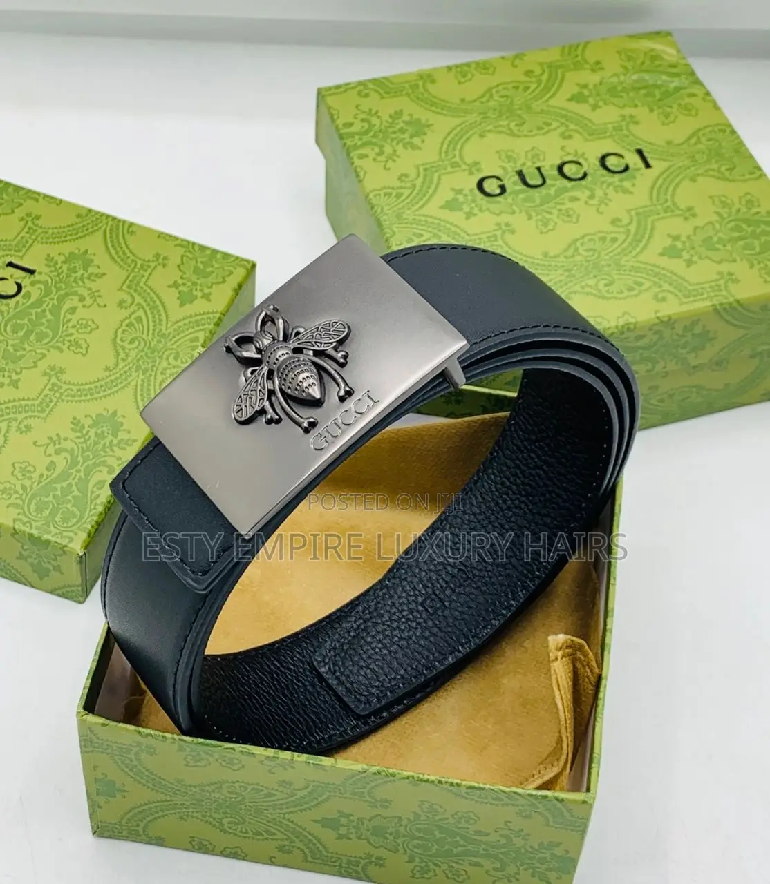 Gucci Pure Leather Unisex Waist Belt