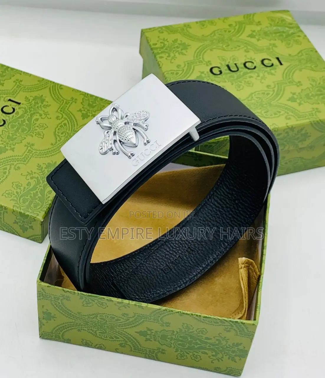 Gucci Pure Leather Unisex Waist Belt