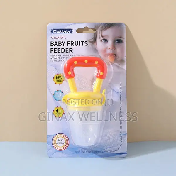 Baby Fruits Feeder Pacifier (4+ Months) | Soft Silicone And Bpa-free