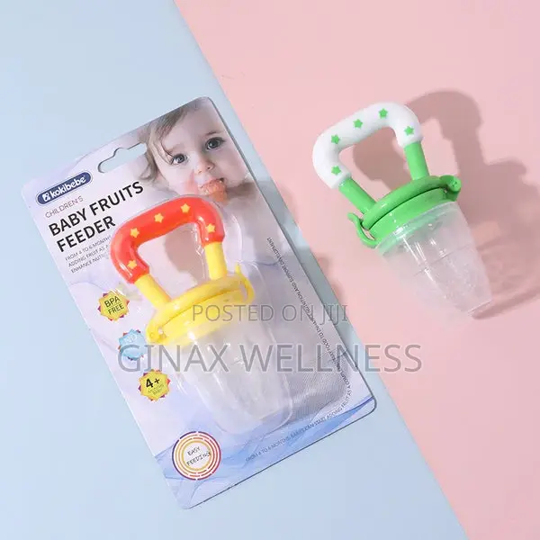Baby Fruits Feeder Pacifier (4+ Months) | Soft Silicone And Bpa-free