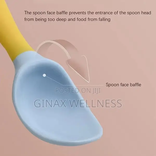 360° Flexible Baby Training Spoon and Fork Set (6 Months – 3 Years)