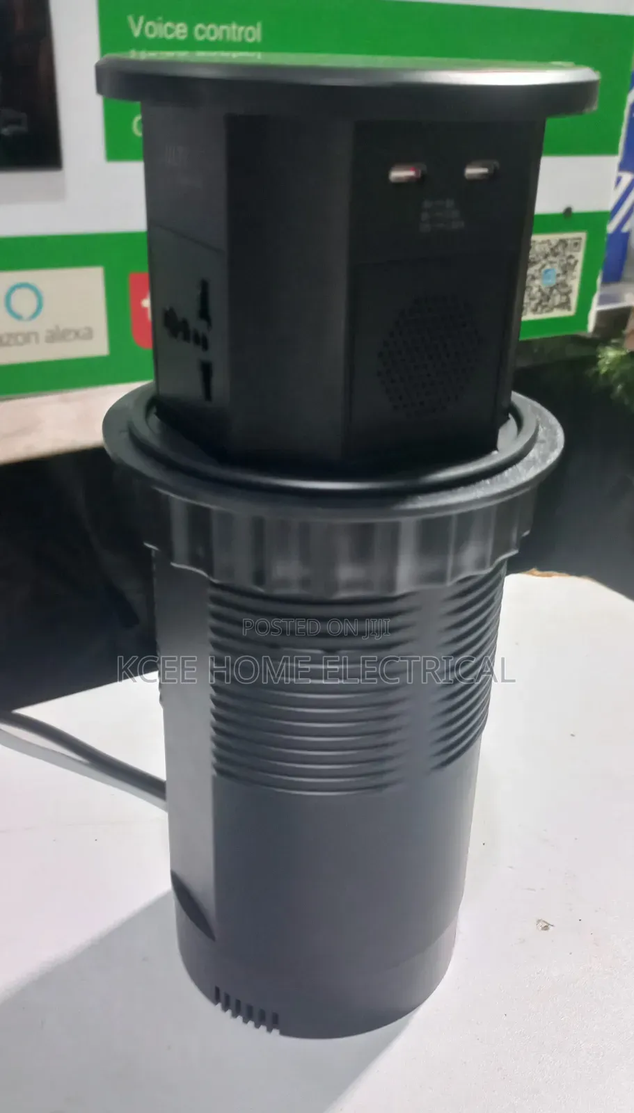 Smart Pop-Up Power Socket With Bluetooth Audio, Usb, Type-C Wireless