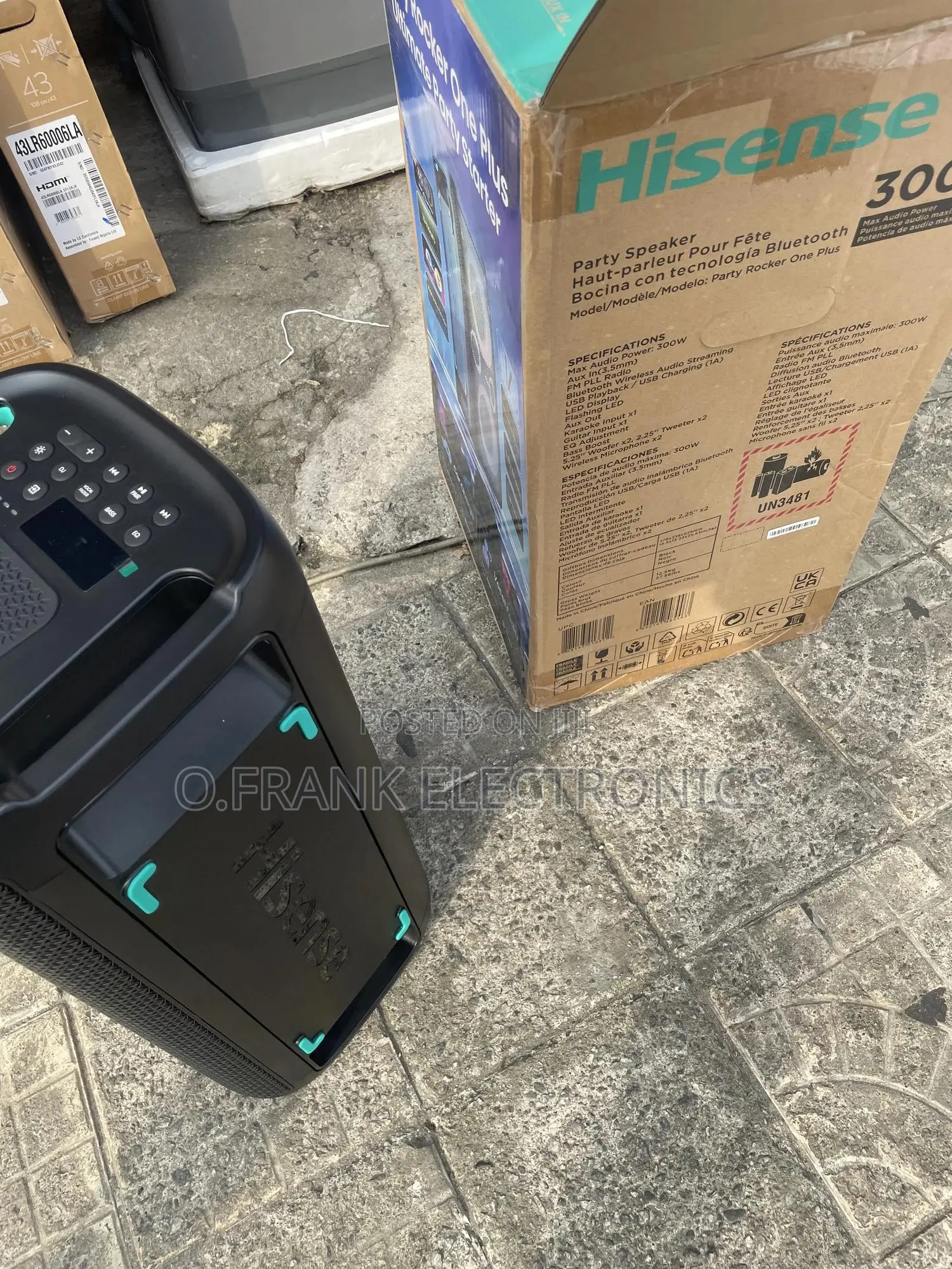 Hisense Rechargeable Party Speaker