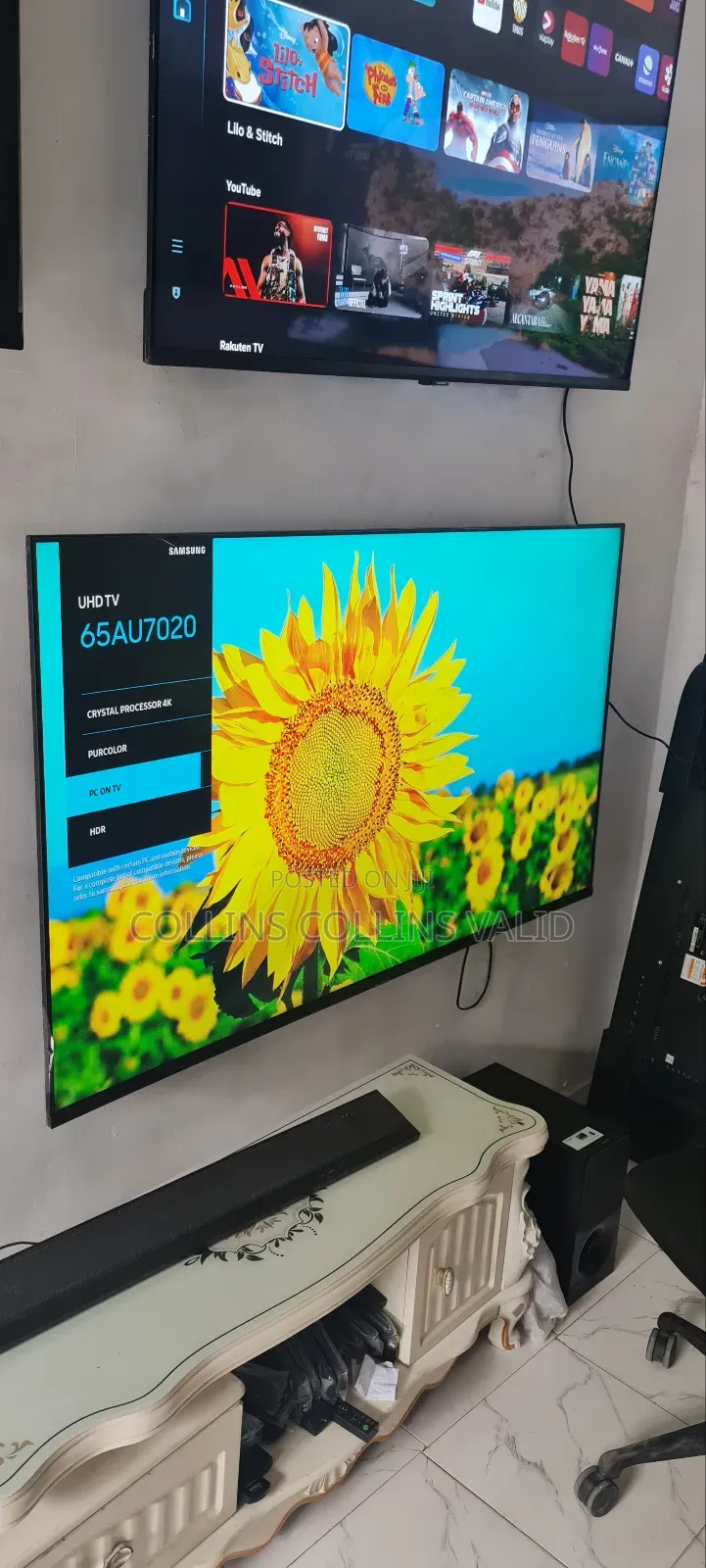 65 Inches Samsung Frameless