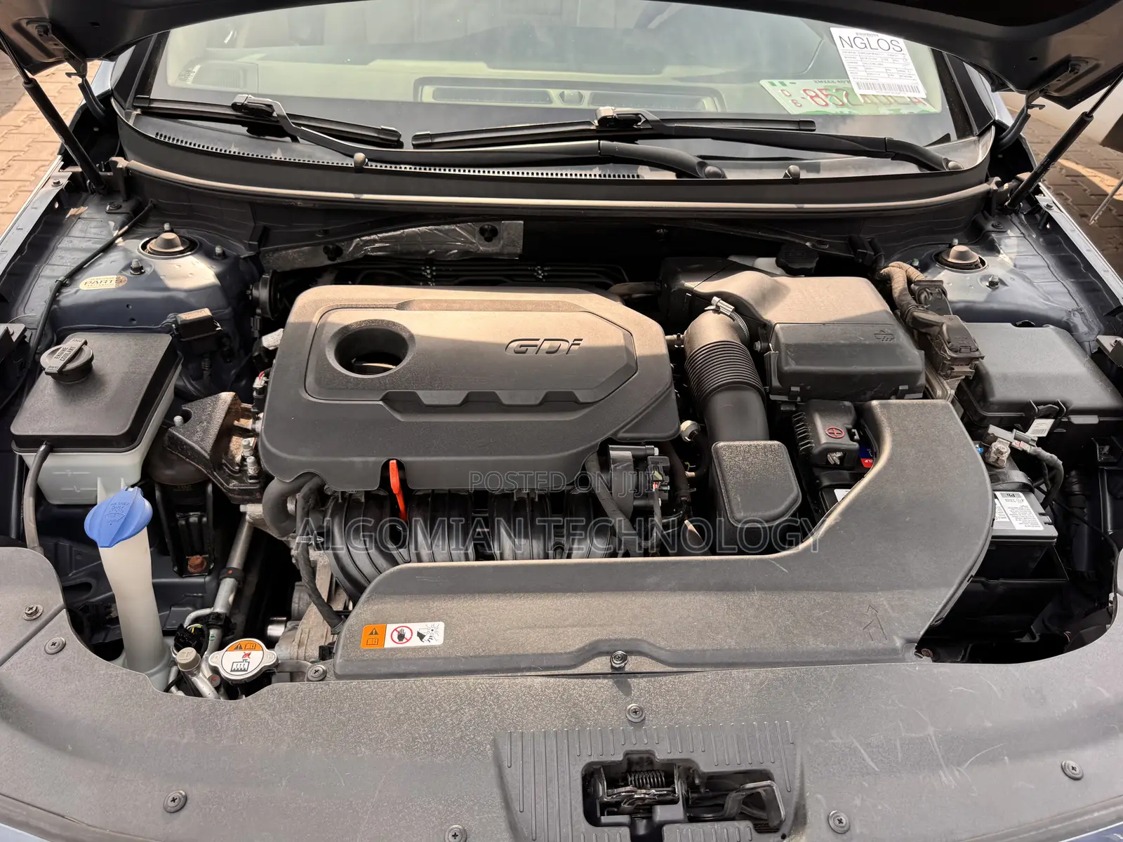 Hyundai Sonata Sport Sedan FWD (2.4L 4cyl 6A) 2016 Blue