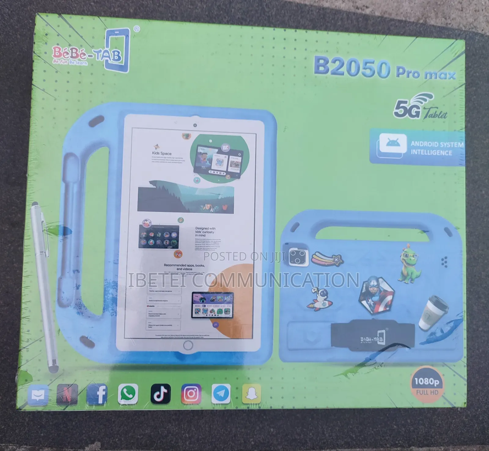New Bebe B2050 Pro Max 256 GB Pink