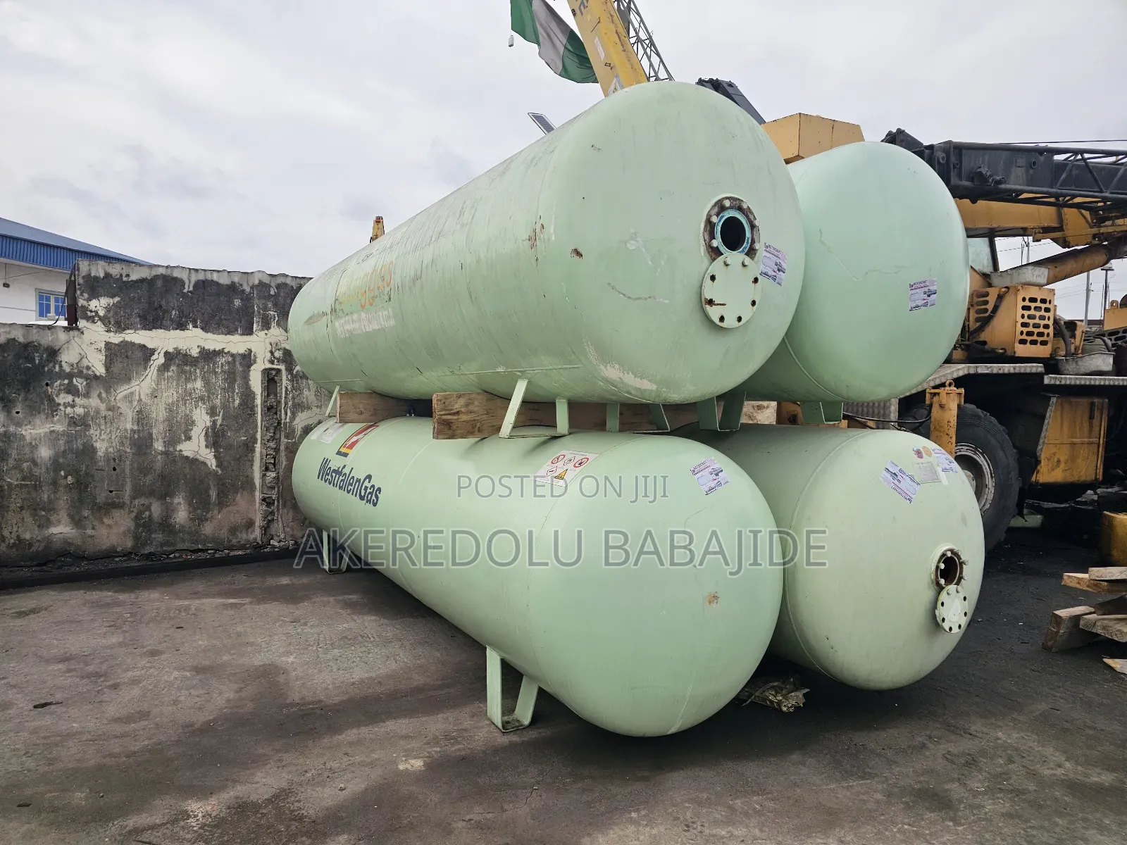 3.5ton Gas Tank Tokunbo