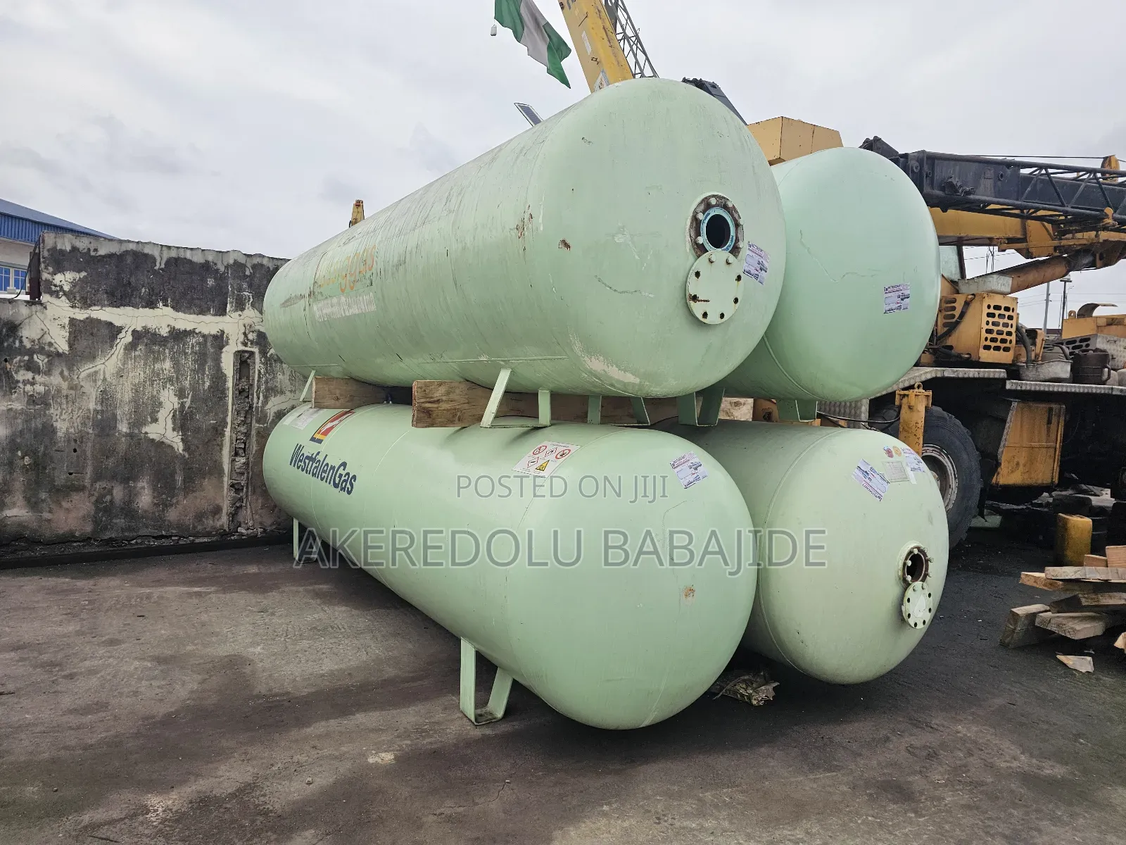 3.5ton Gas Tank Tokunbo