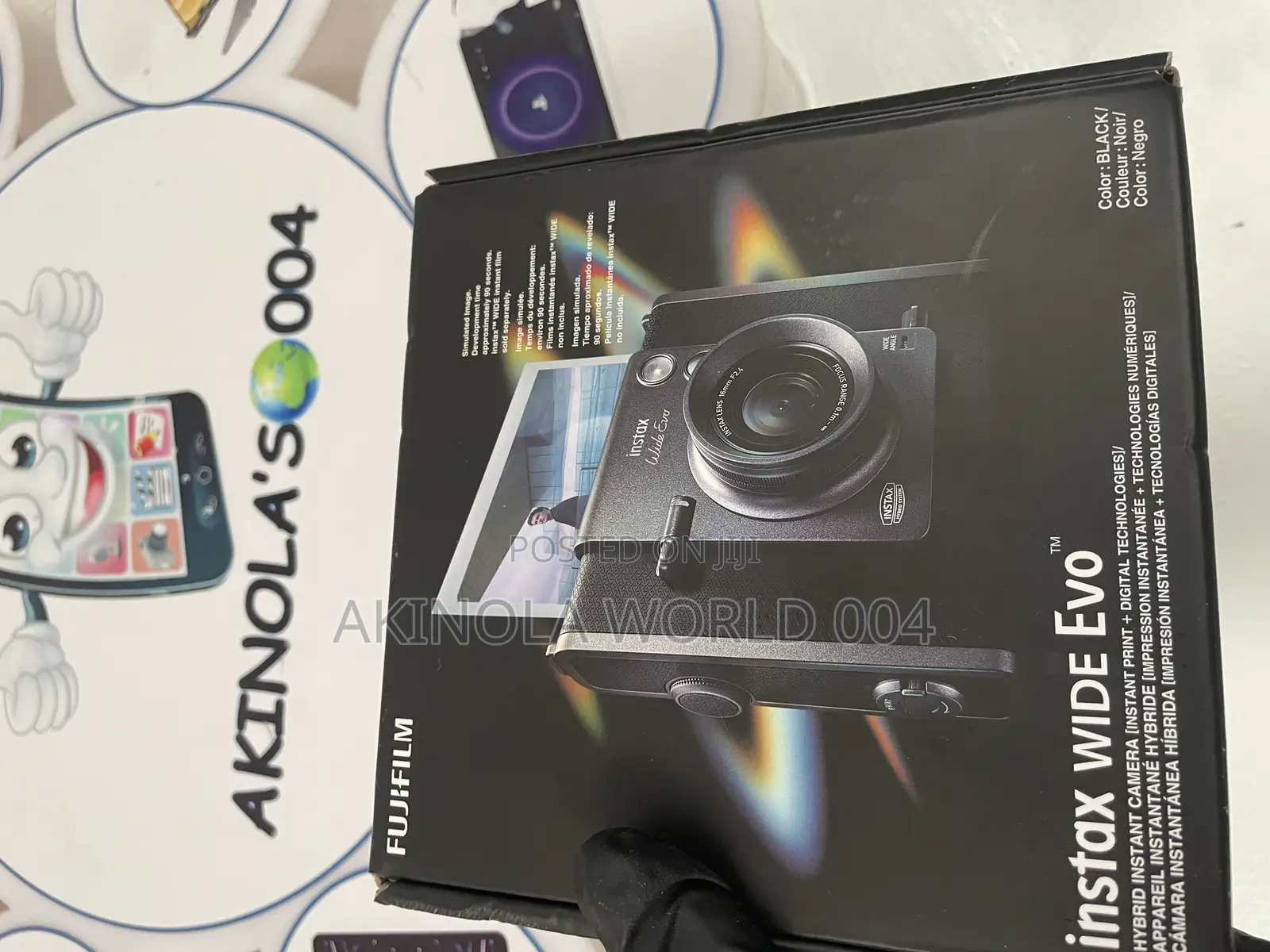 Brand New Fuji Film Instax Wide Evo Hybrid Instant Camera