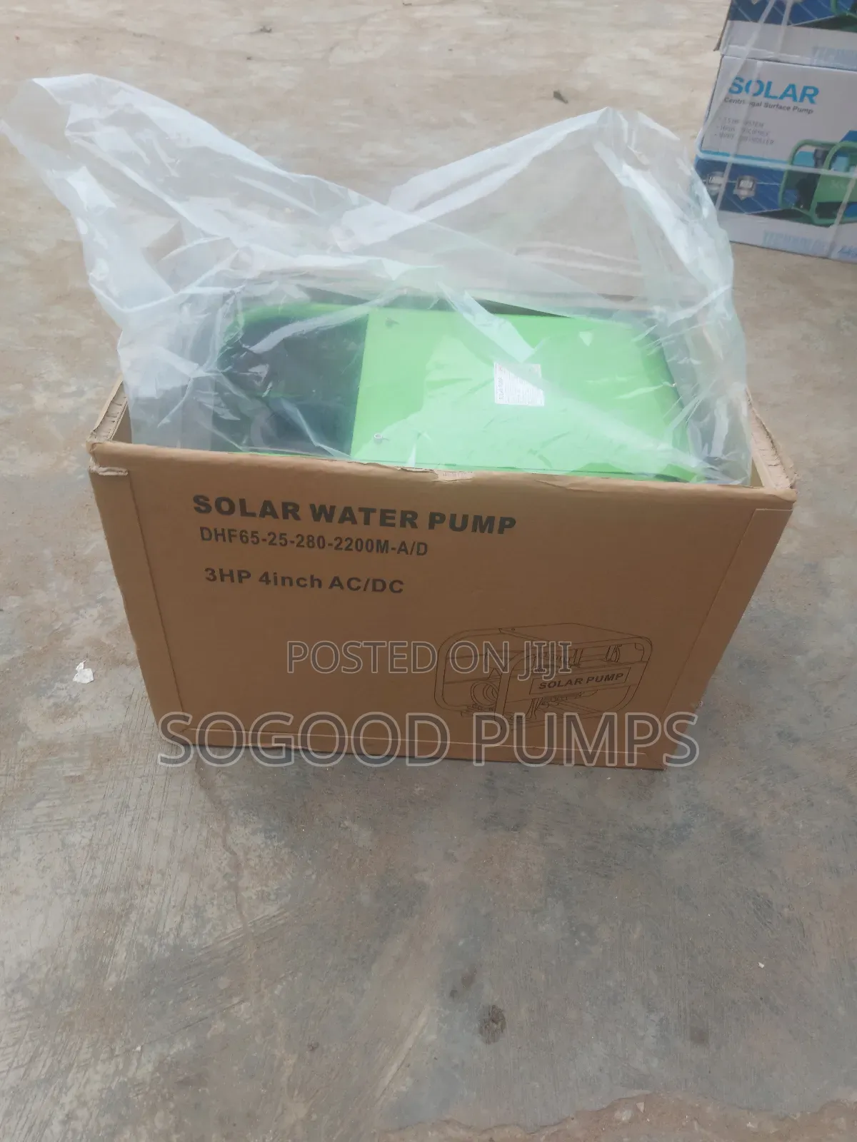 Sunlight Solar Surface Pump Ac/Dc 2.2kw/3hp 4" by 4" Inches