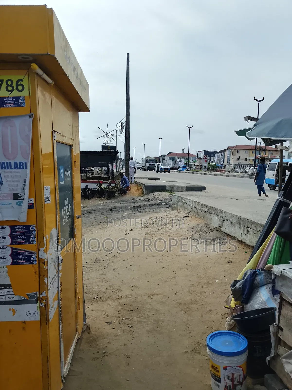 2plots of Facing Express Corner Piece Land for Sale at Ogunfayo Bus