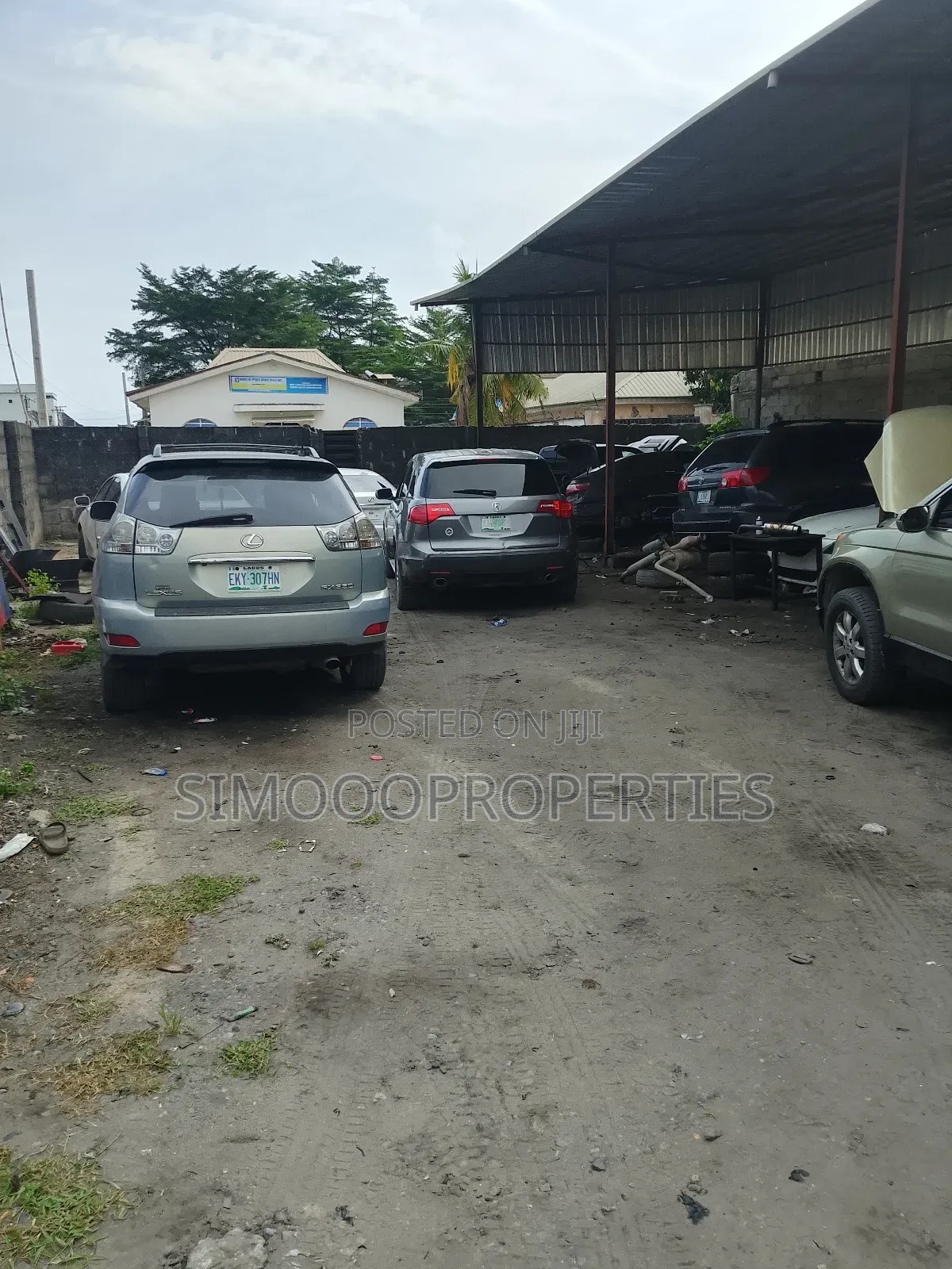 2plots of Facing Express Corner Piece Land for Sale at Ogunfayo Bus