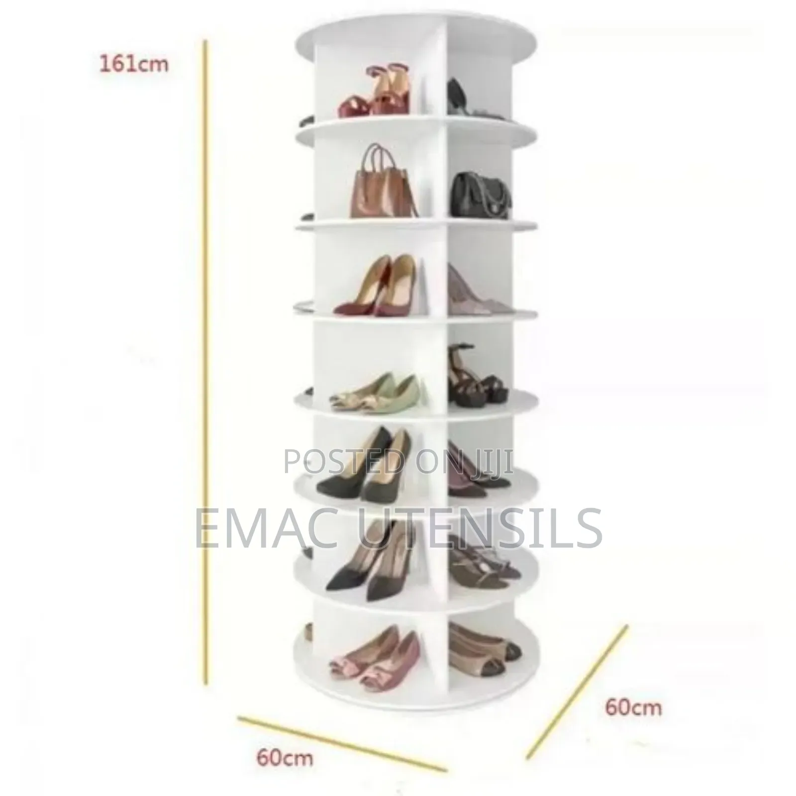 Beautiful Rotating Shoe Rack 7 Layer
