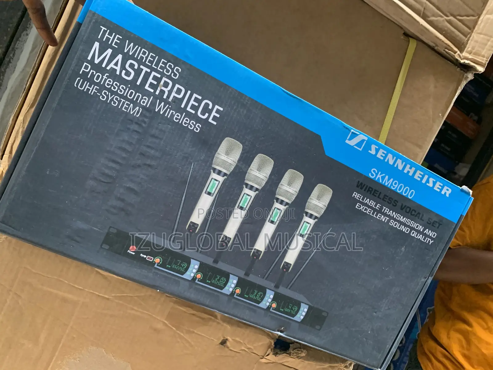 Sennheiser Skm9000 Wireless Vocal 4set Reliable Trasnmission