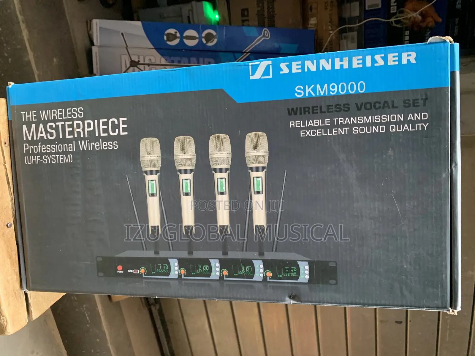 Sennheiser Skm9000 Wireless Vocal 4set Reliable Trasnmission