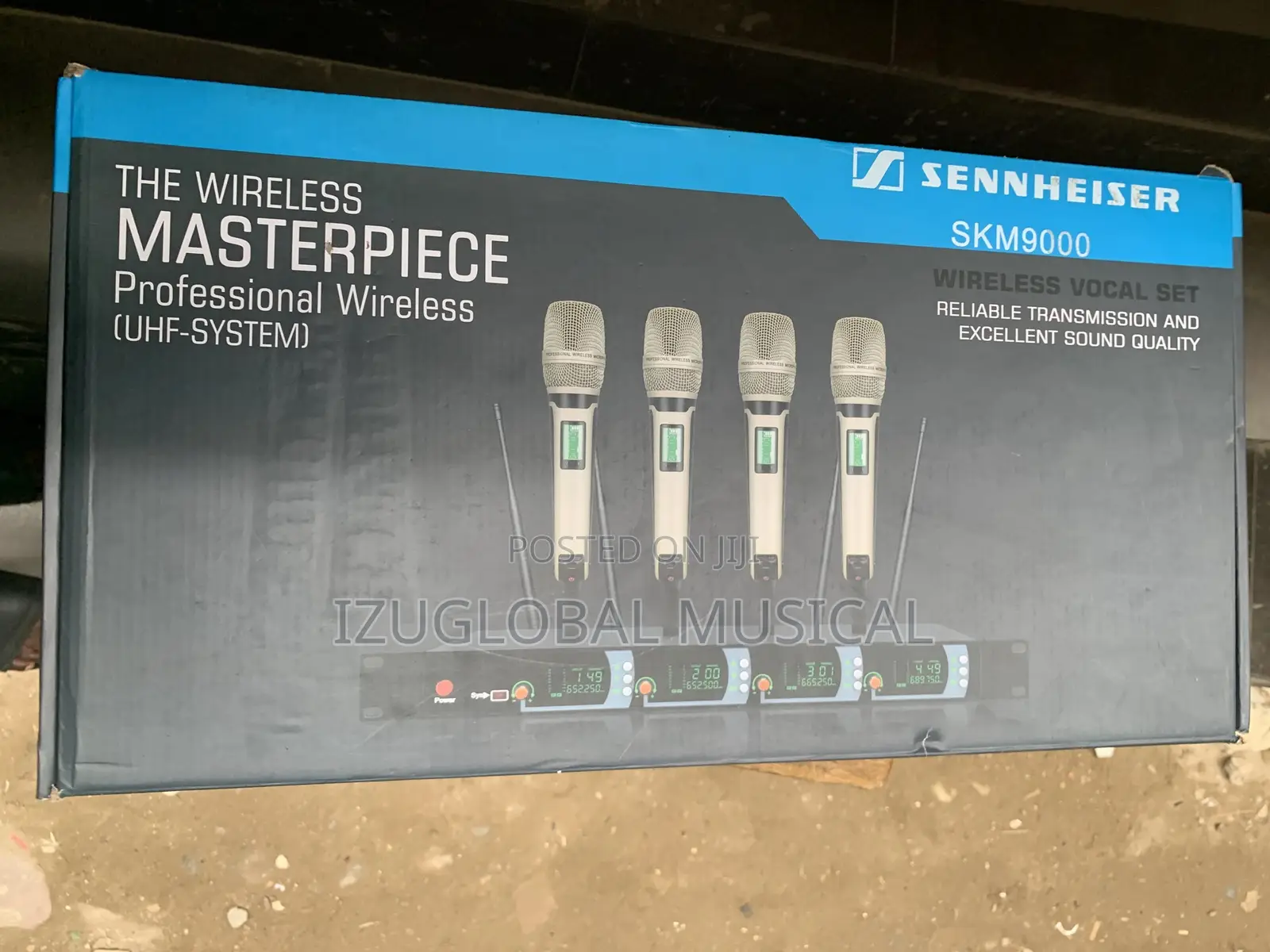 Sennheiser Skm9000 Wireless Vocal 4set Reliable Trasnmission