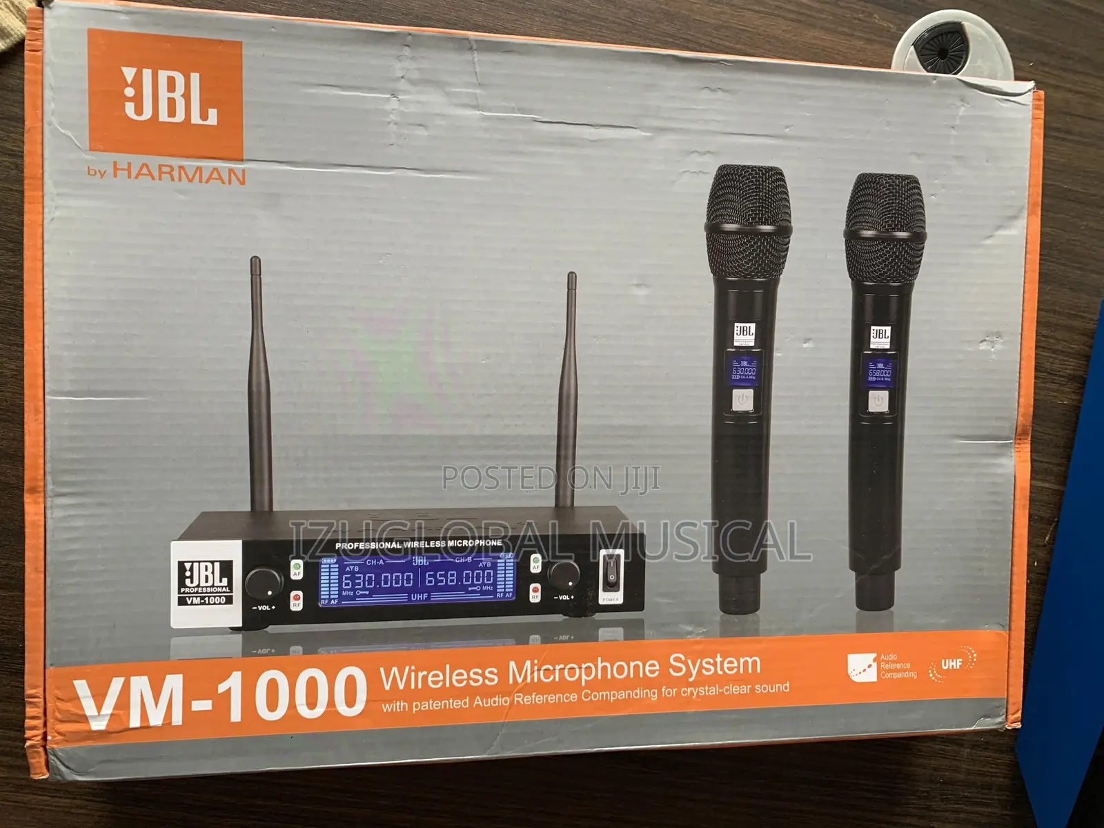 JBL Vm1000 Uhf Wireless Microphone