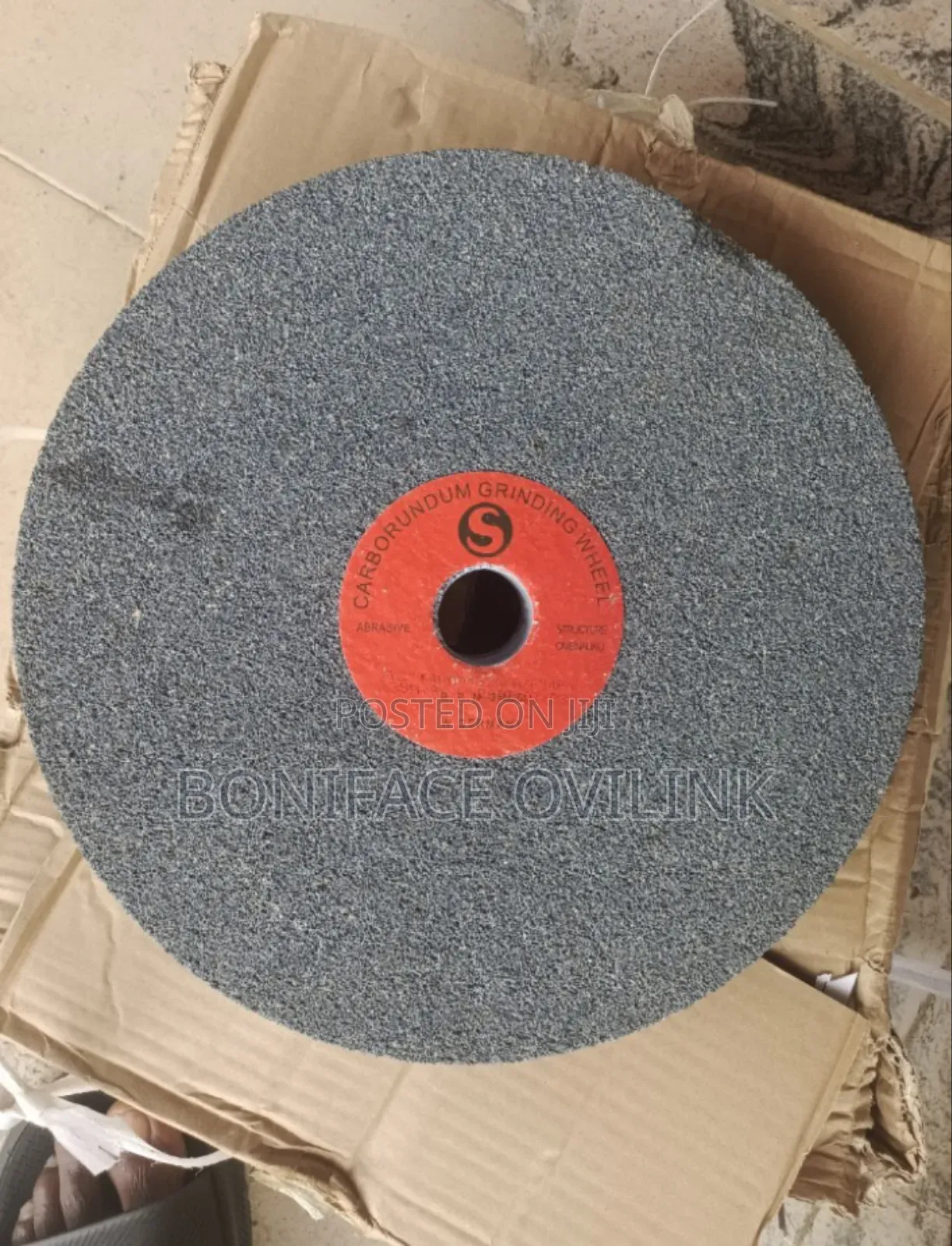 Carborundum Grinding Wheel Green/Black 12"/8"/6"