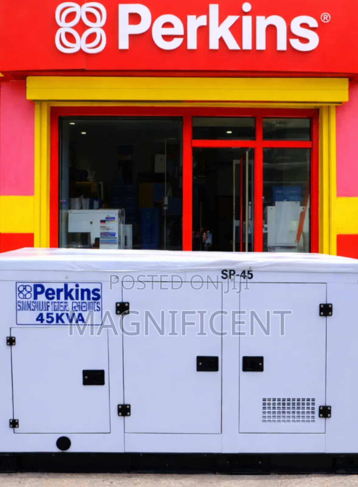 45kva Original Perkins Generator 100% Copper Coil